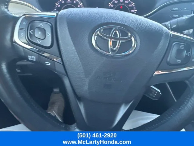 Used 2015 Celestial Silver Metallic Toyota XLE Touring image 11