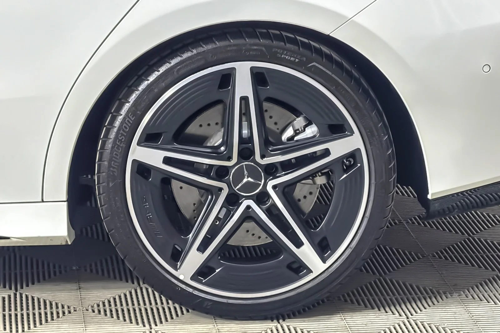 Used 2025 Polar White Mercedes-Benz AMG® CLA 35 4MATIC Coupe image 25