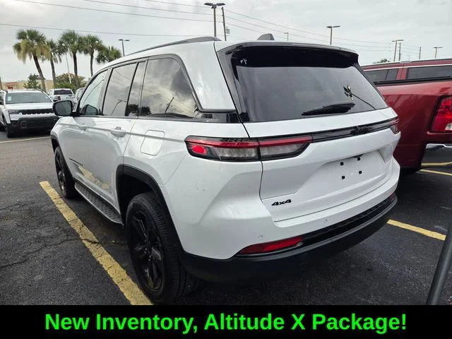Certified Used 2025 White Jeep Altitude X image 4