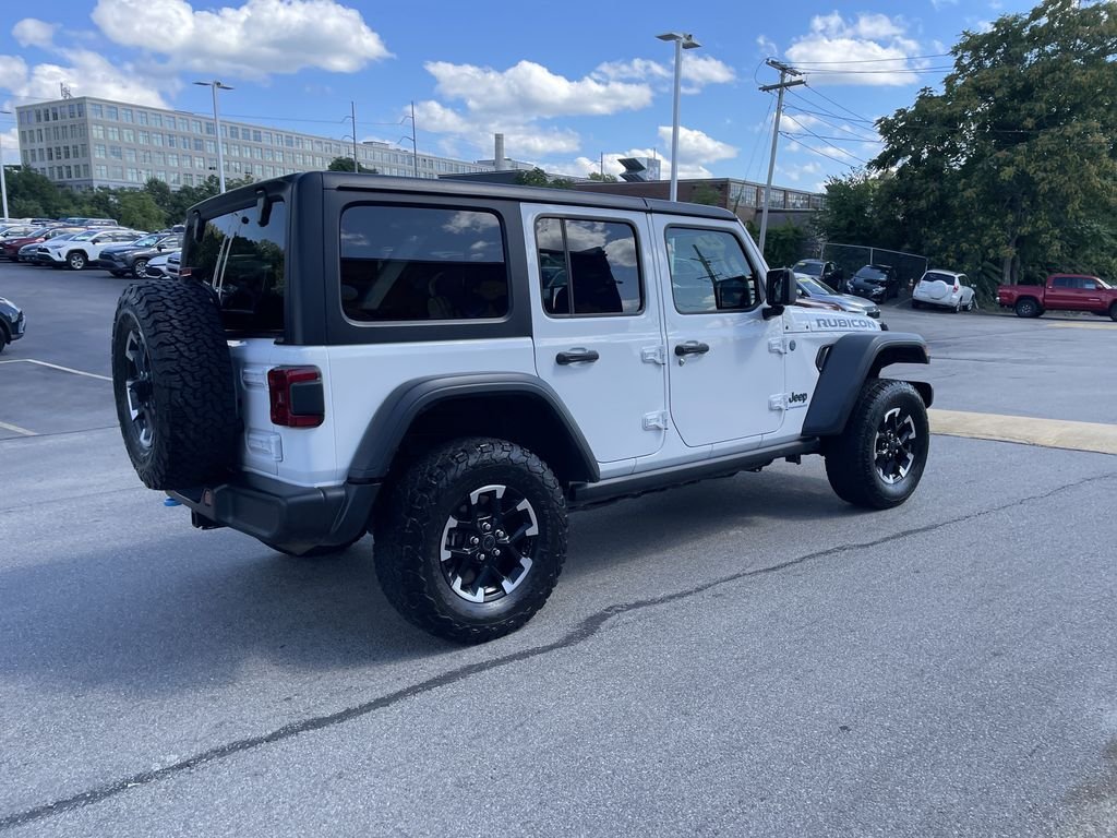 Used 2024 White Jeep Rubicon 4xe image 8