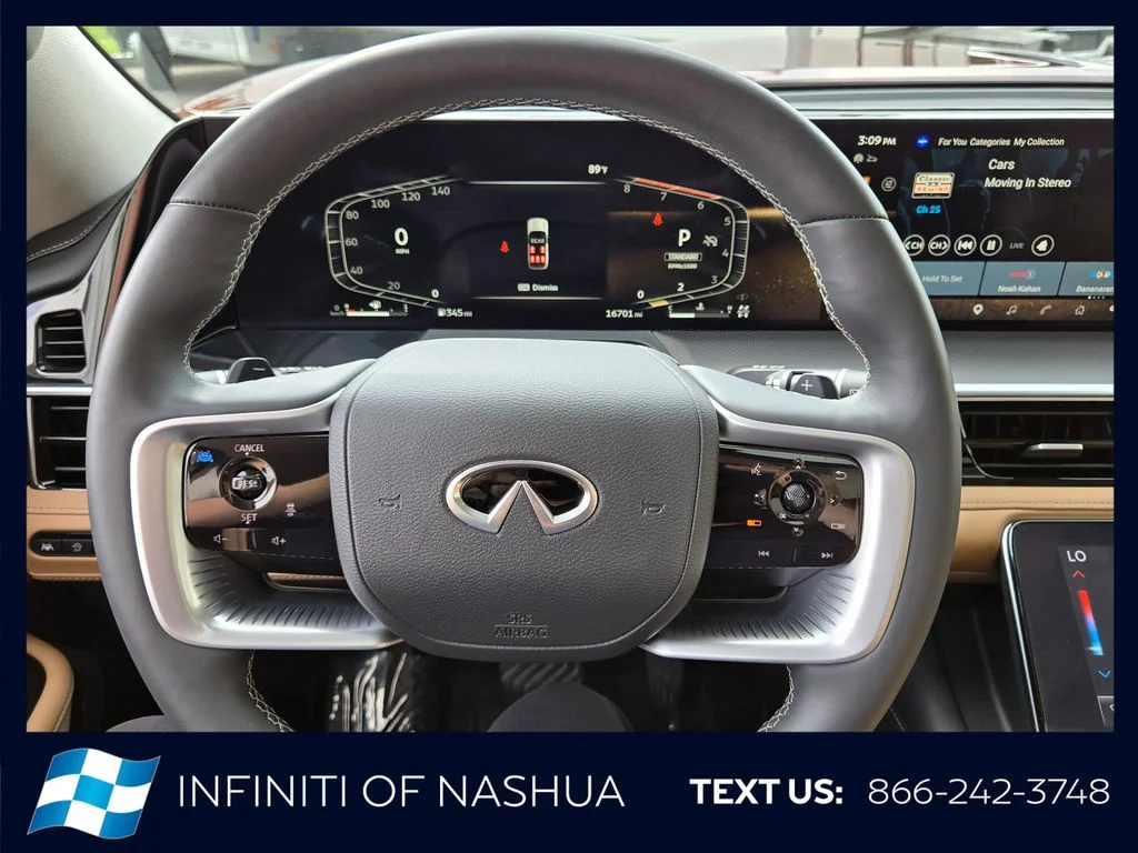 Certified Used 2025 Red INFINITI LUXE image 22