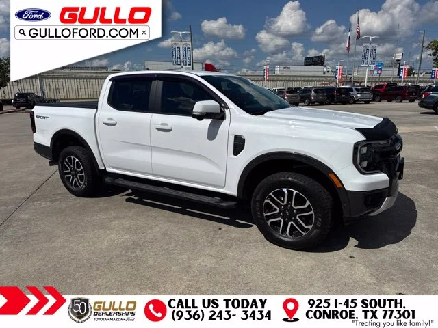 Used 2024 Oxford White Ford Lariat image 3