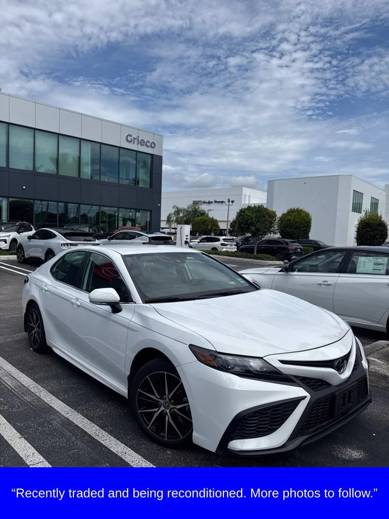 Used 2024 White Toyota SE image 1