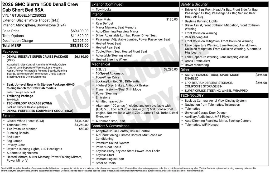 2026 GMC Sierra 1500 Denali - Photo 43