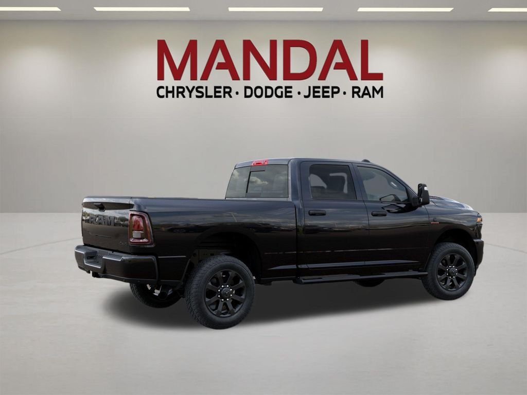 New 2026 Diamond Black Crystal Pearl-Coat Exterior Paint RAM Black Express image 4