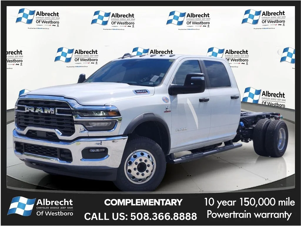 New 2026 Bright White Clearcoat RAM Tradesman image 1