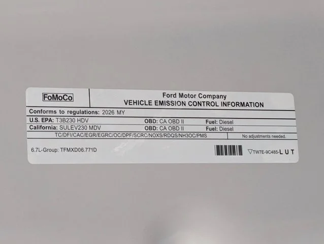 New 2026 Agate Black Metallic Ford F-250® XL image 64