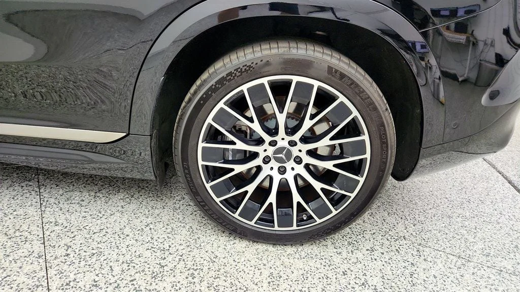Used 2024 Black Mercedes-Benz AMG® EQE 4MATIC+ SUV w/ Carbon Fiber Trim & AMG® Night Package image 9