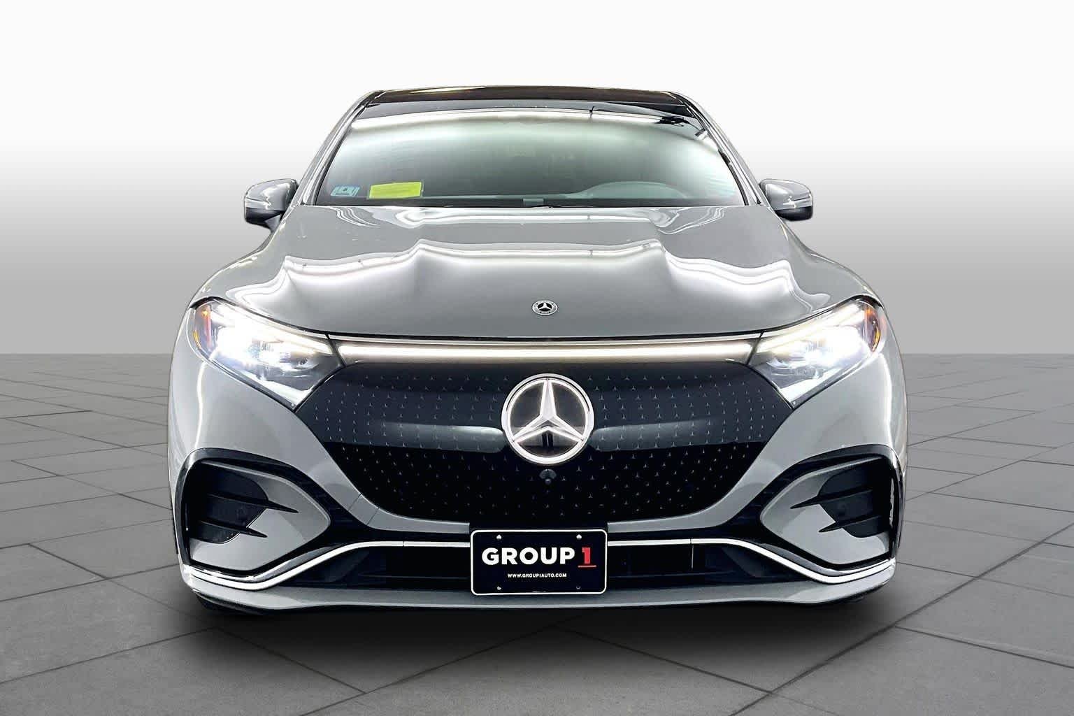 Used 2023 MANUFAKTUR Alpine Grey Mercedes-Benz EQS 580 image 3