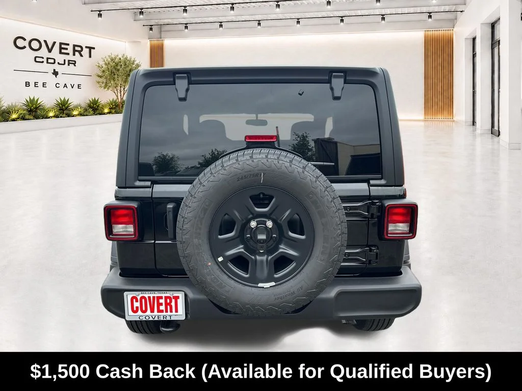 New 2026 Black Clearcoat Jeep Sport image 9