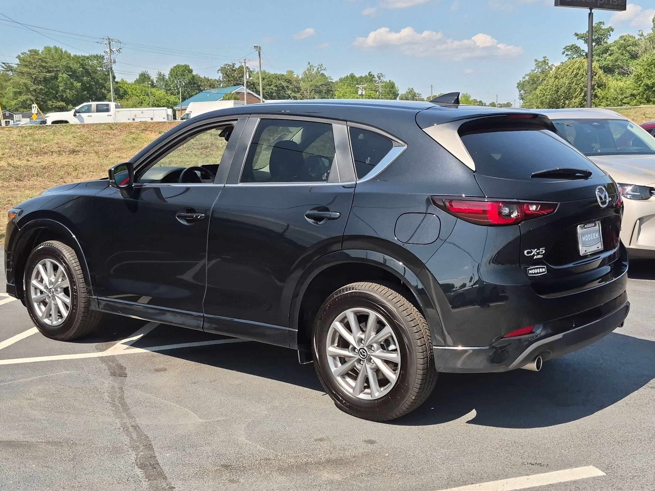 Used 2025 Jet Black Mica Mazda 2.5 S Preferred Package image 3