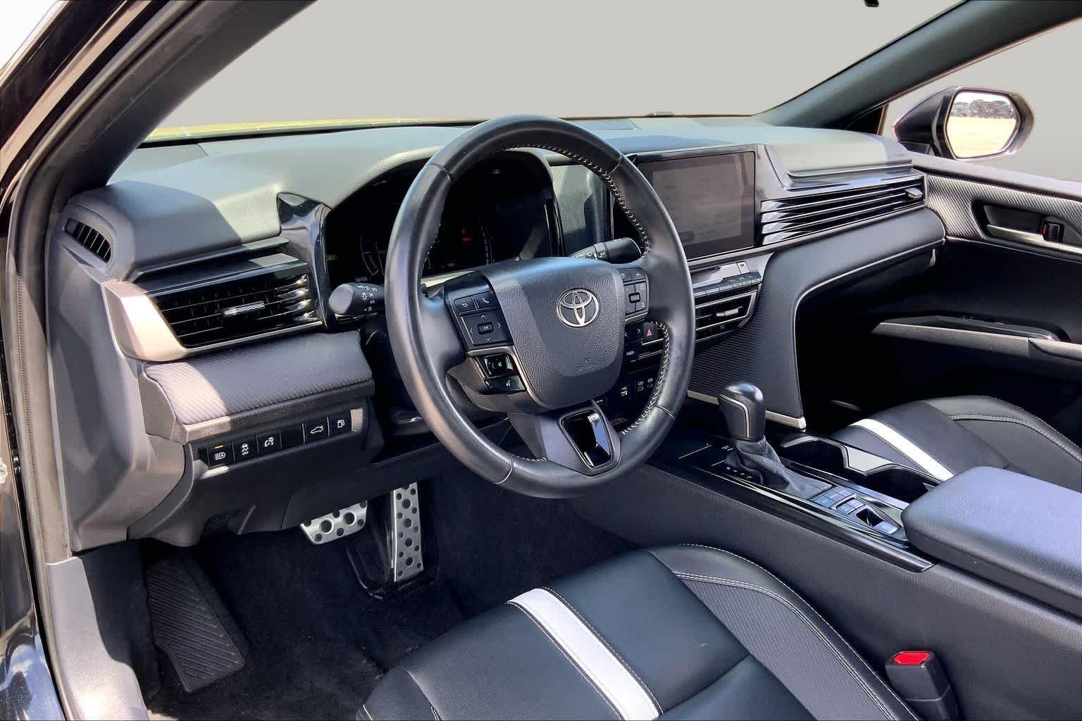 Certified Used 2025 Midnight Black Metallic Toyota SE image 17