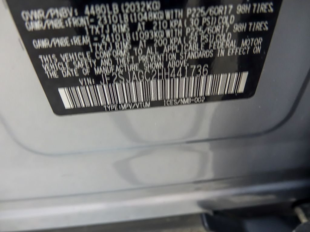 Certified Used 2017 Ice Silver Metallic Subaru 2.5i Premium image 28