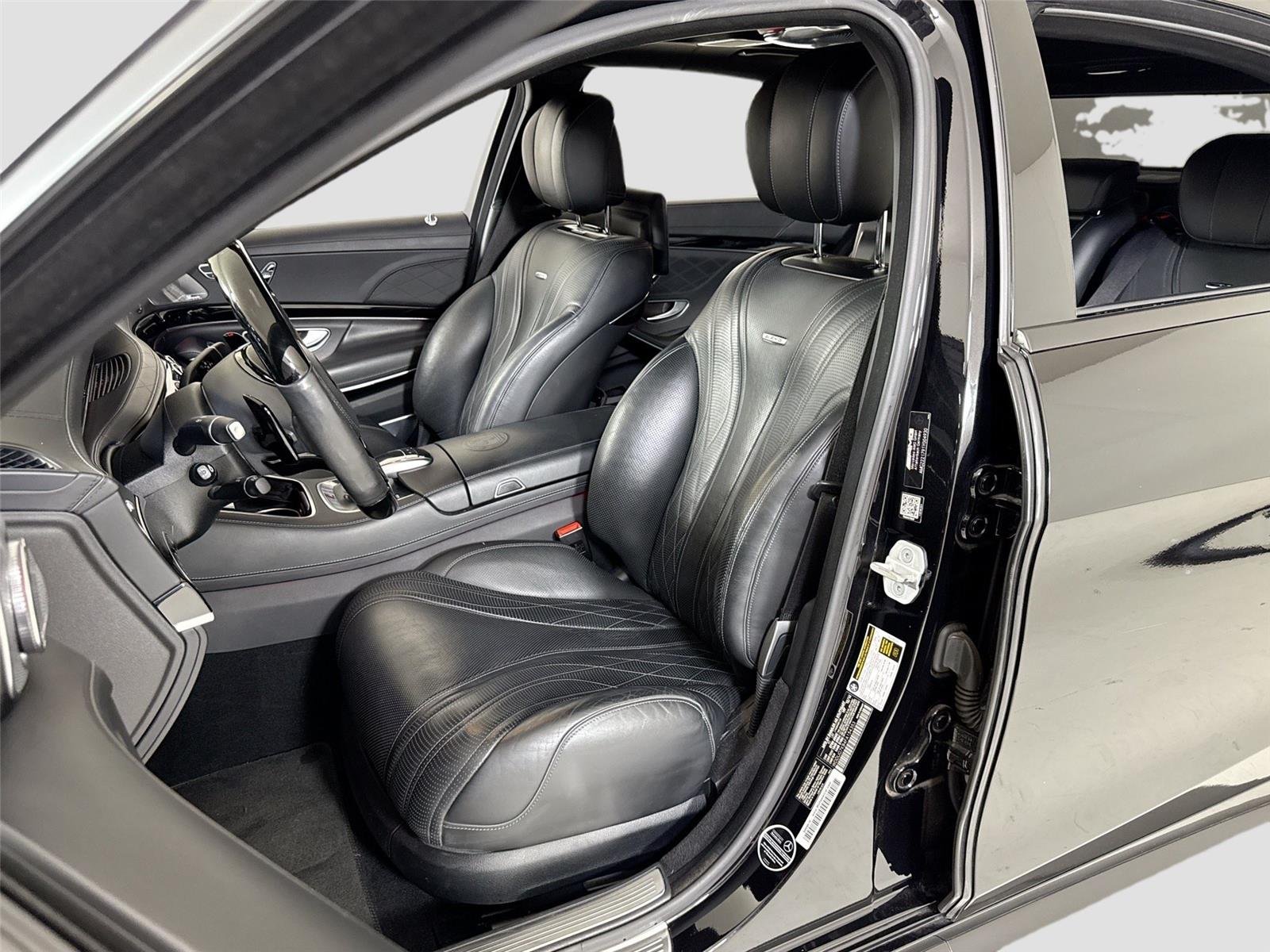 Used 2015 Obsidian Black Metallic Mercedes-Benz S 65 AMG® | Rear TVs | RennTech Upgrades image 14