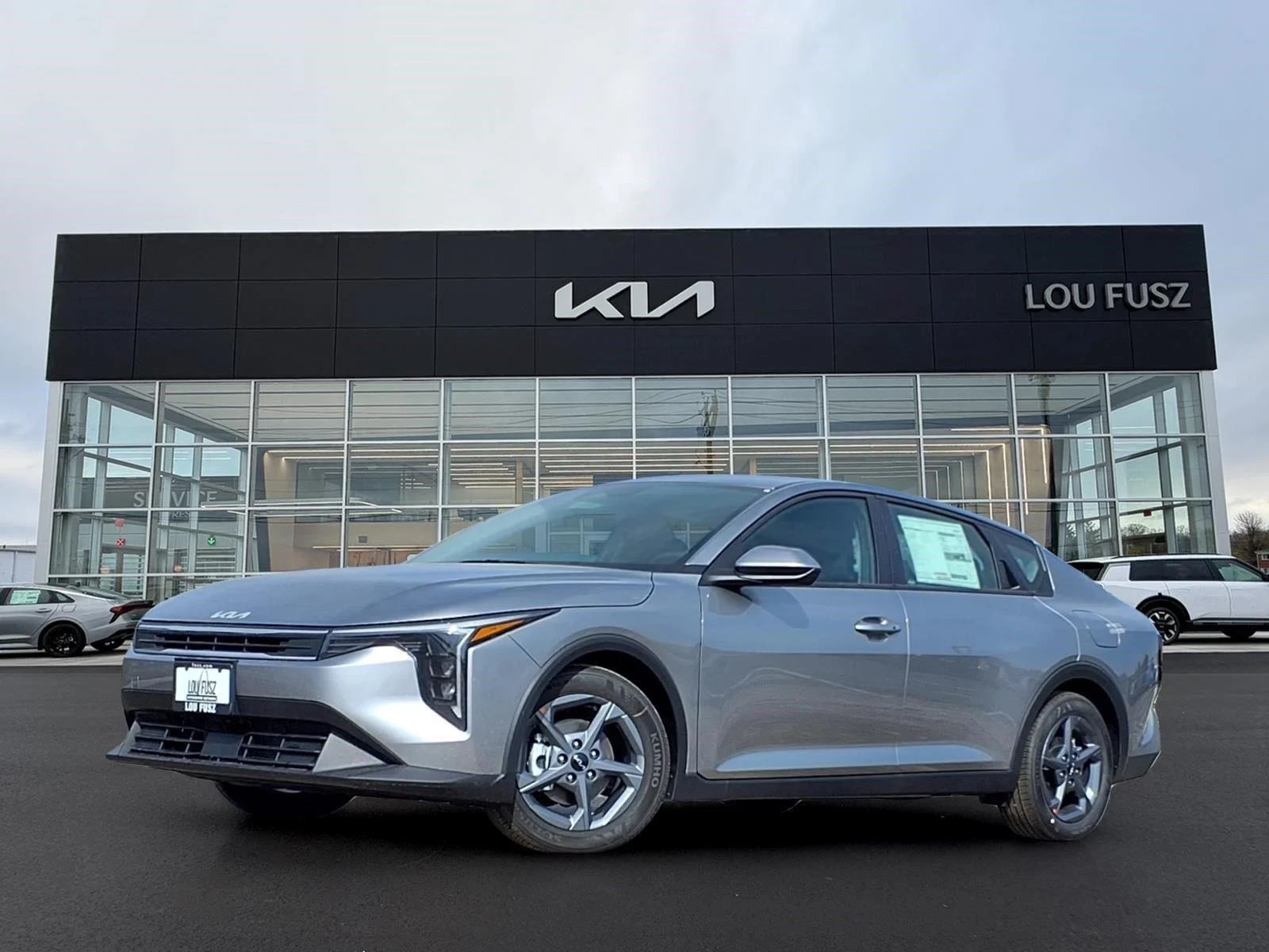 New 2026 Steel Gray Kia LXS image 1