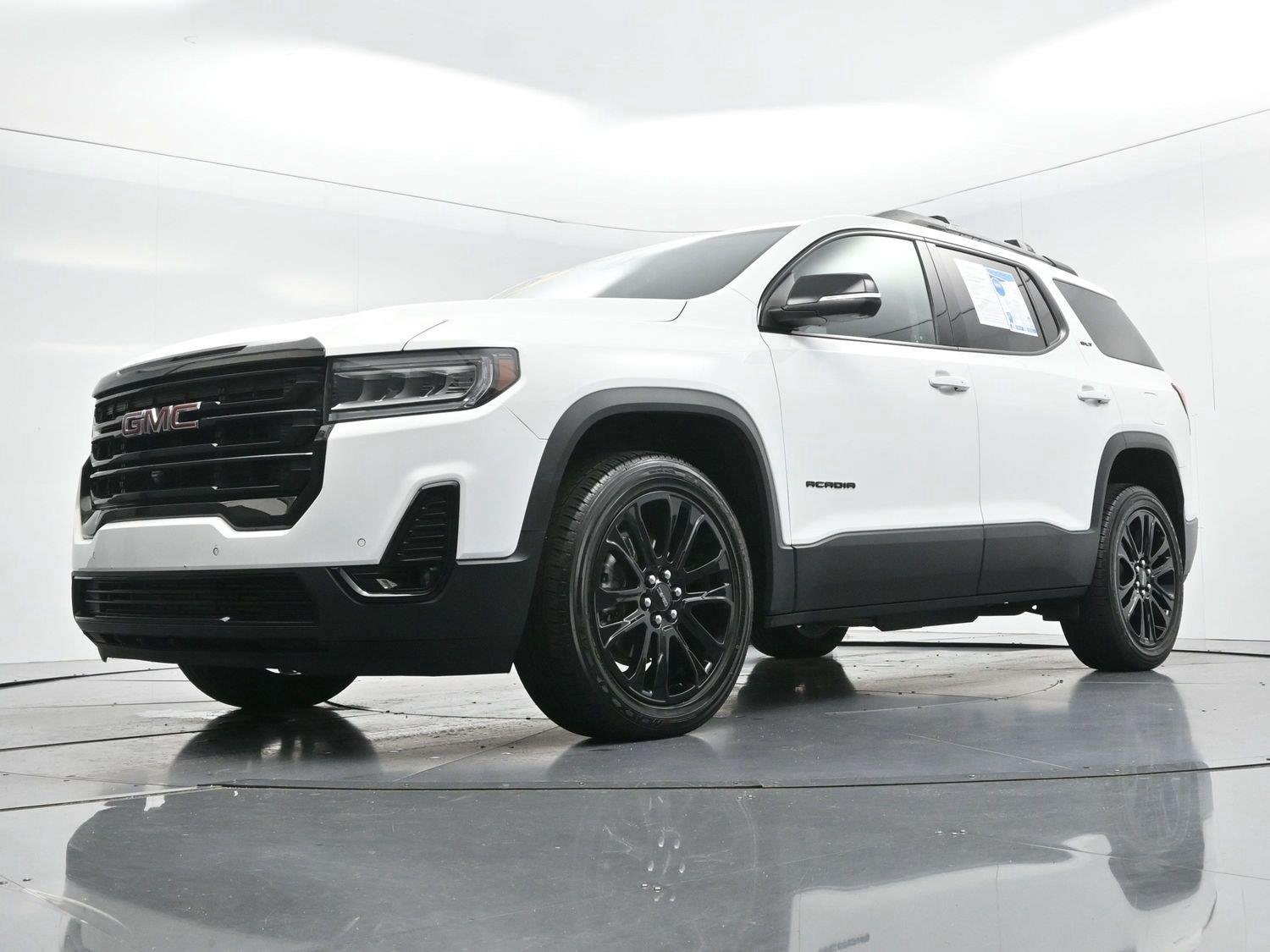 Used 2022 SUMMIT WHITE GMC SLT image 52