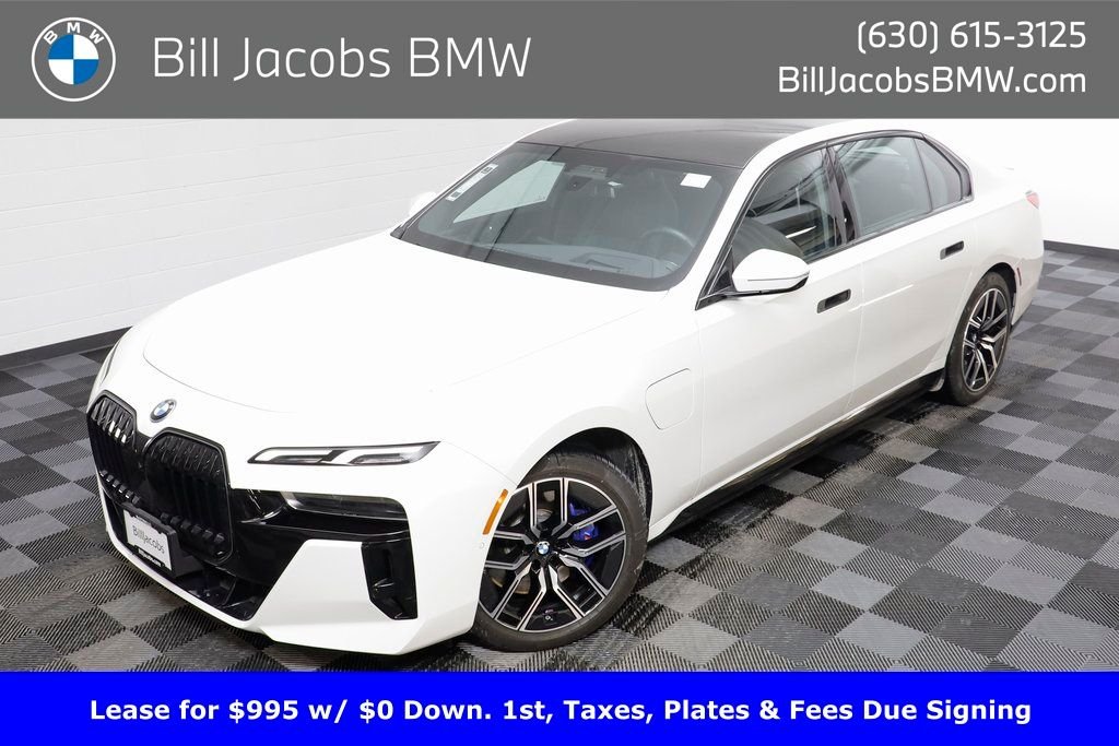 Certified 2025 BMW 7 Series 750e with VIN WBA43EH00SCU73941 for sale in Naperville, IL