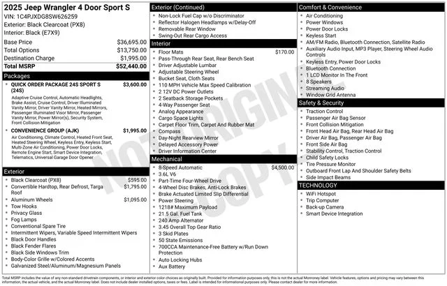 2025 Jeep Wrangler 4-Door Sport S - Photo 32
