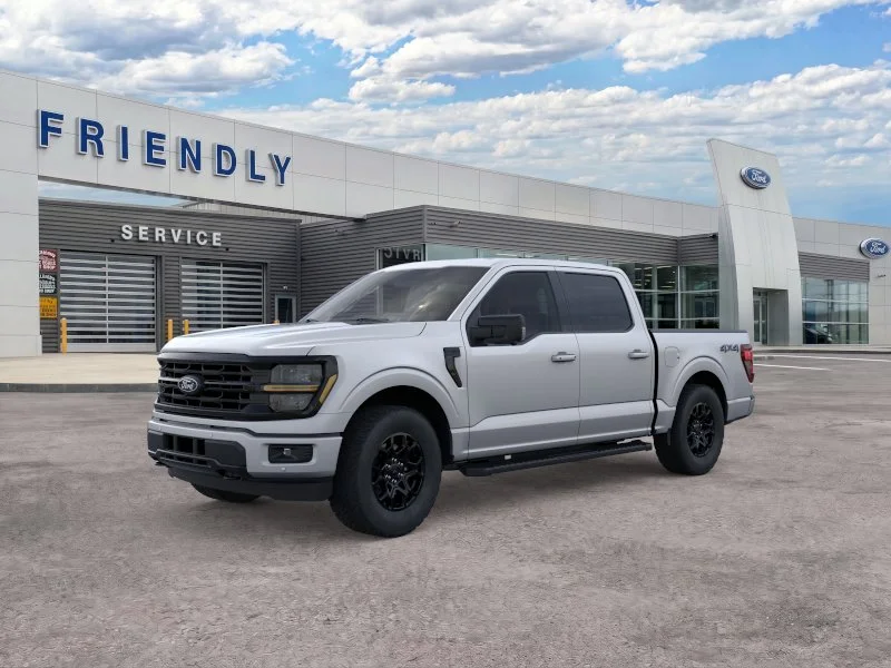New 2026 Iconic Silver Metallic Ford XLT image 1