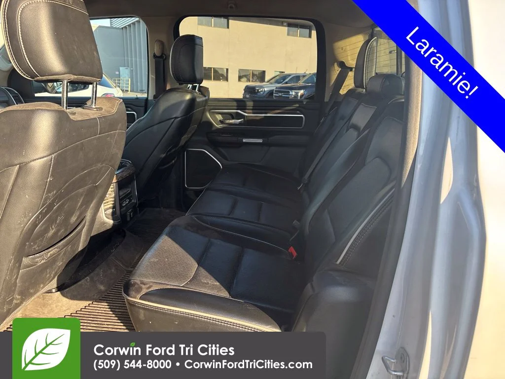 Used 2020 Bright White Clearcoat Ram Laramie image 8