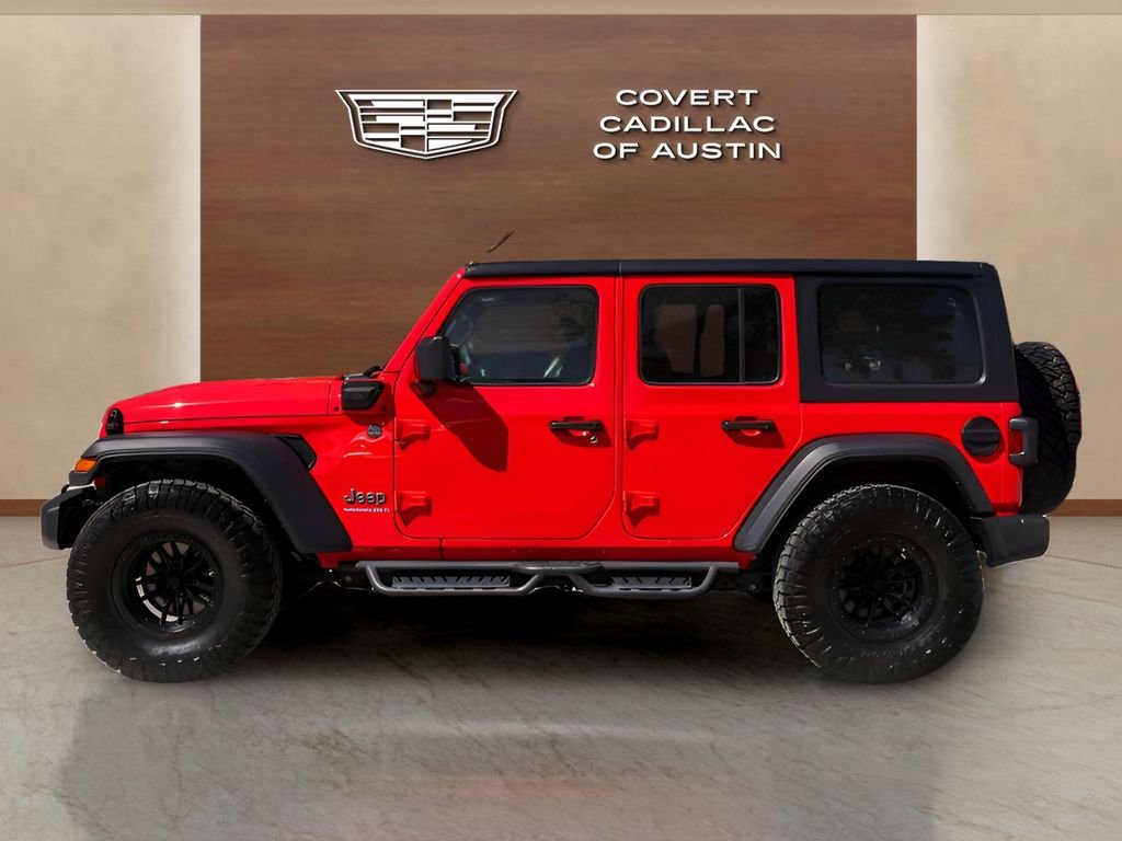 Used 2025 Jeep Wrangler 4xe Sports S 4XE with VIN 1C4RJXN63SW533888 for sale in Austin, TX