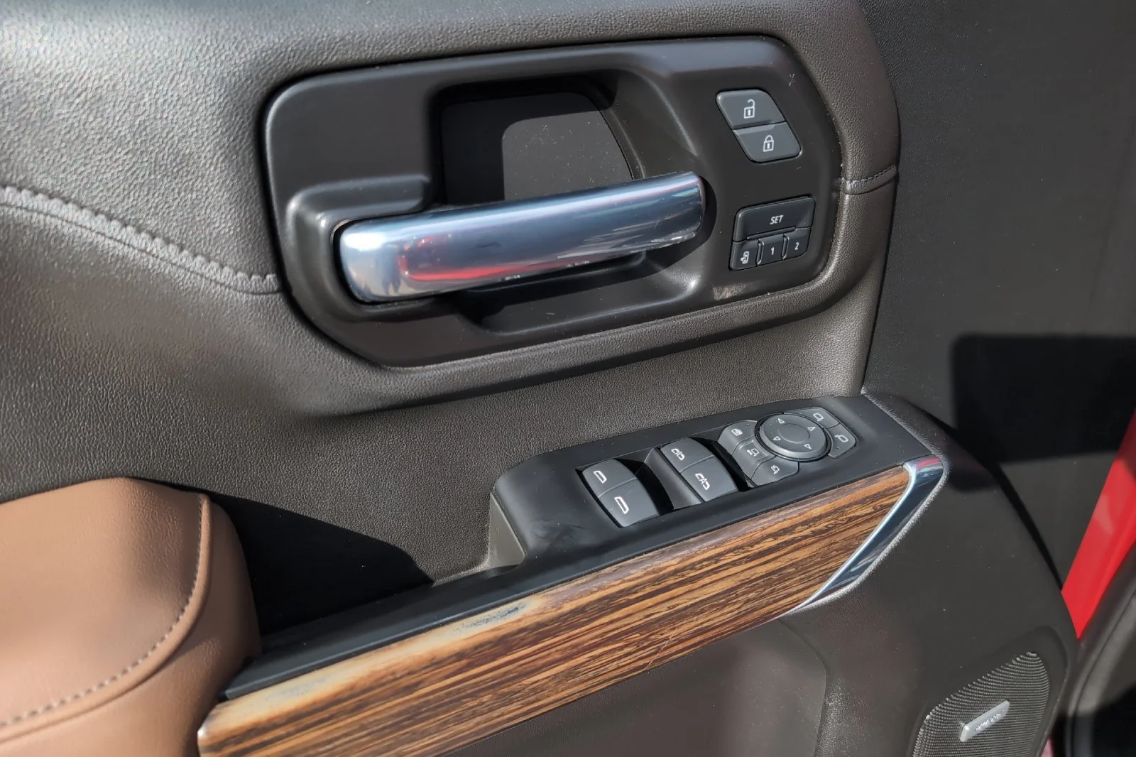 Used 2022 CHERRY RED TINTCOAT Chevrolet High Country image 12