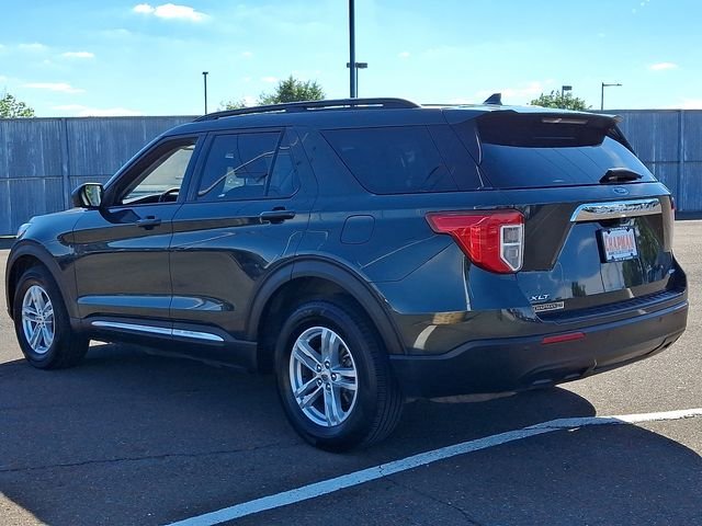Certified Used 2023 Green Metallic Ford XLT image 4