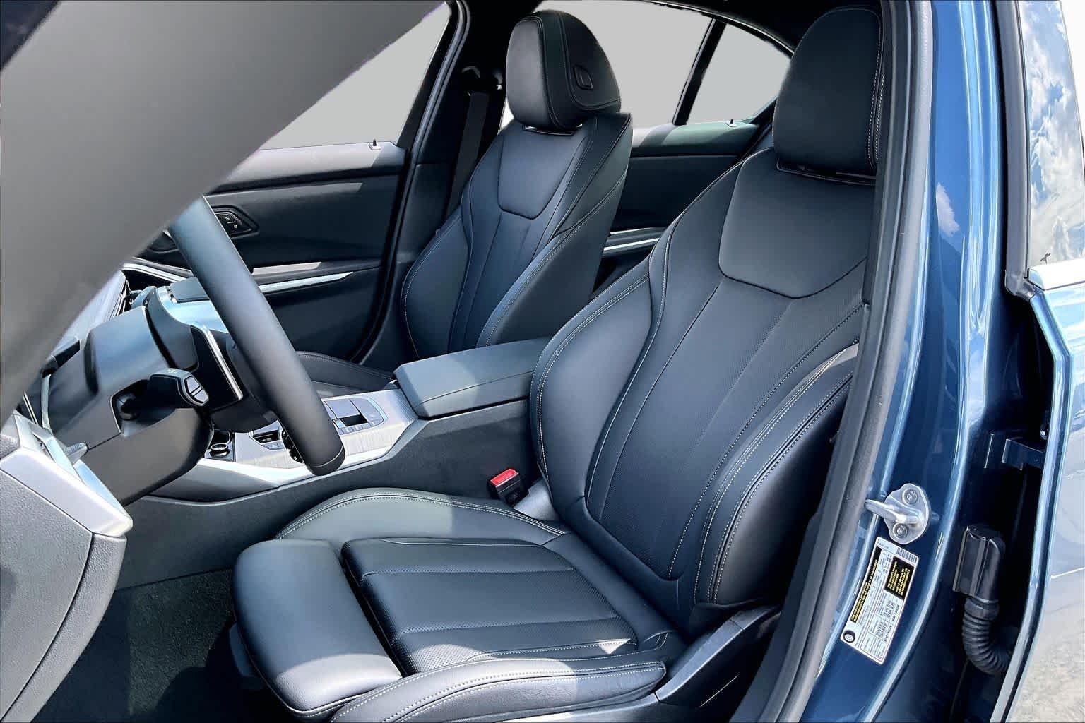 Used 2025 Arctic Race Blue Metallic BMW 330i image 7