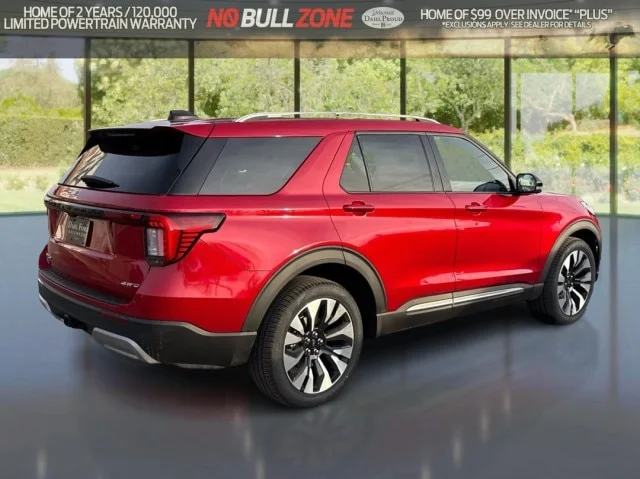 New 2026 Rapid Red Metallic Tinted Clearcoat Ford Platinum™ image 27