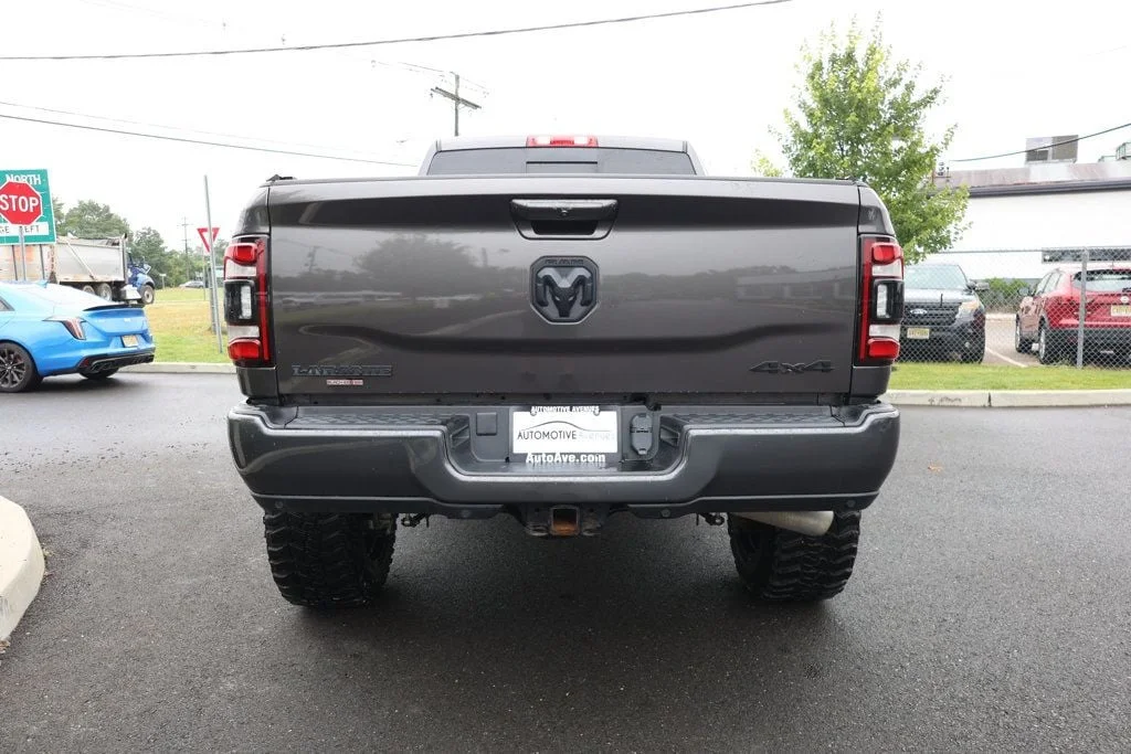 Used 2022 Granite Crystal Metallic Clearcoat Ram Laramie 4x4 Mega Cab 6