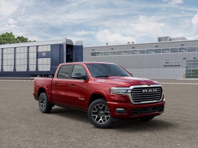 New 2026 Molten Red Pearl-Coat Exterior Paint RAM Laramie image 15