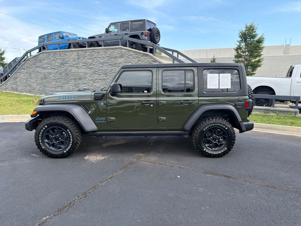 Used 2023 Green Jeep Willys 4xe image 4