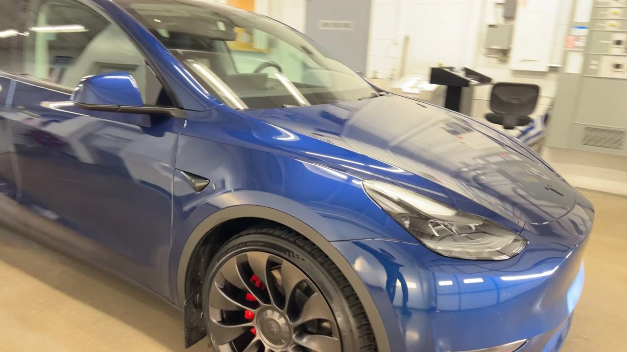 Used 2023 Tesla Model Y Performance with VIN 7SAYGDEF9PF920887 for sale in Lebanon, OH