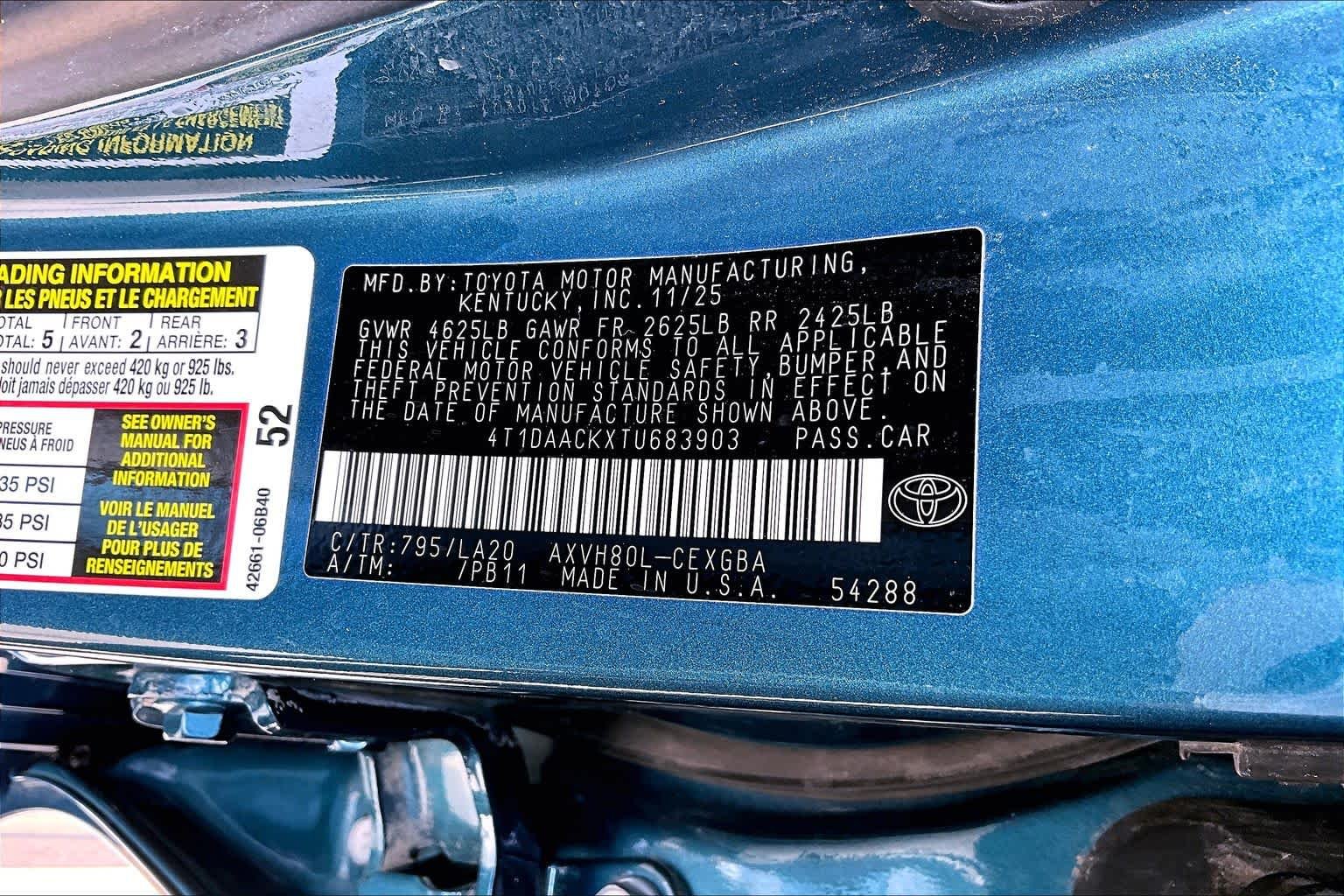 Used 2026 Ocean Gem Toyota XLE image 37