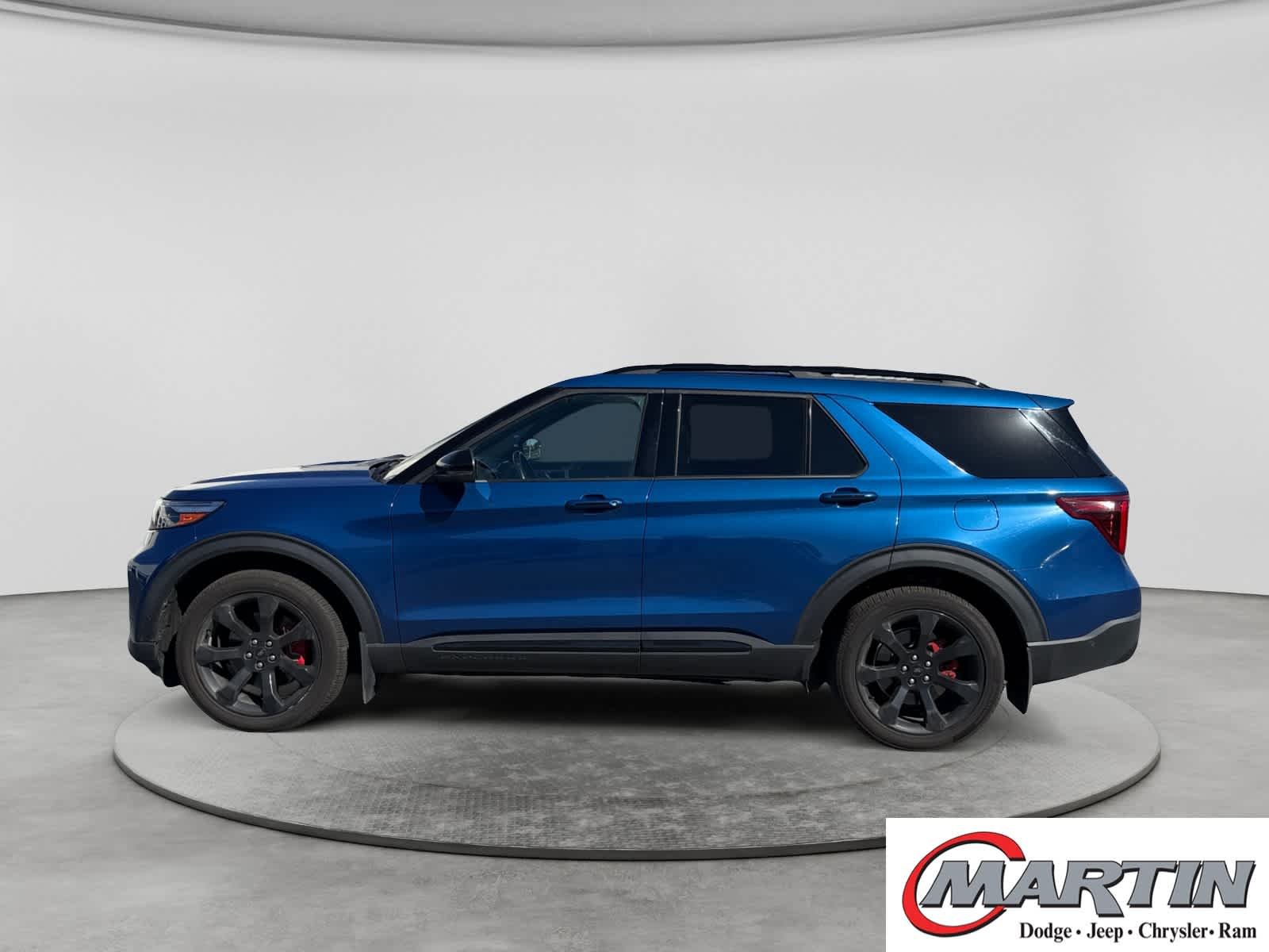 Used 2020 Atlas Blue Metallic Ford ST image 8