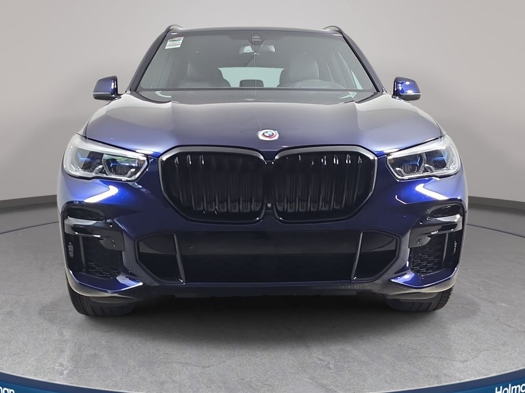 Used 2022 Tanzanite Blue II Metallic BMW M50i image 3