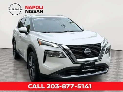 Certified Used 2023 White Nissan SL image 1
