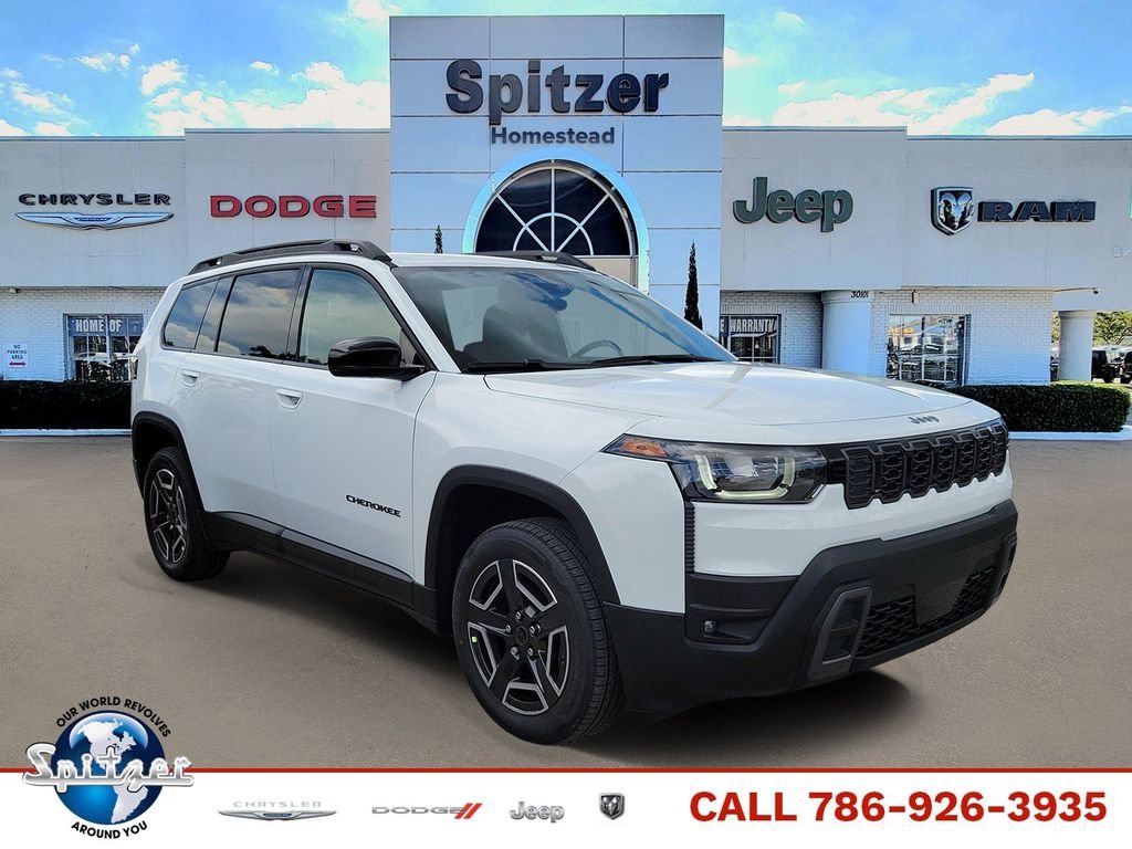 New 2026 Bright White Clearcoat Jeep Limited image 1