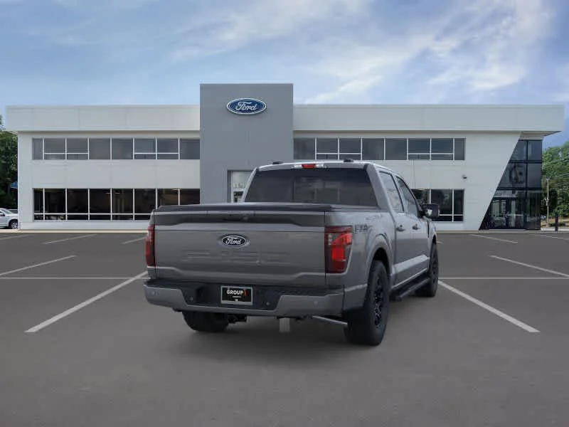 New 2026 Carbonized Gray Metallic Ford XLT image 8