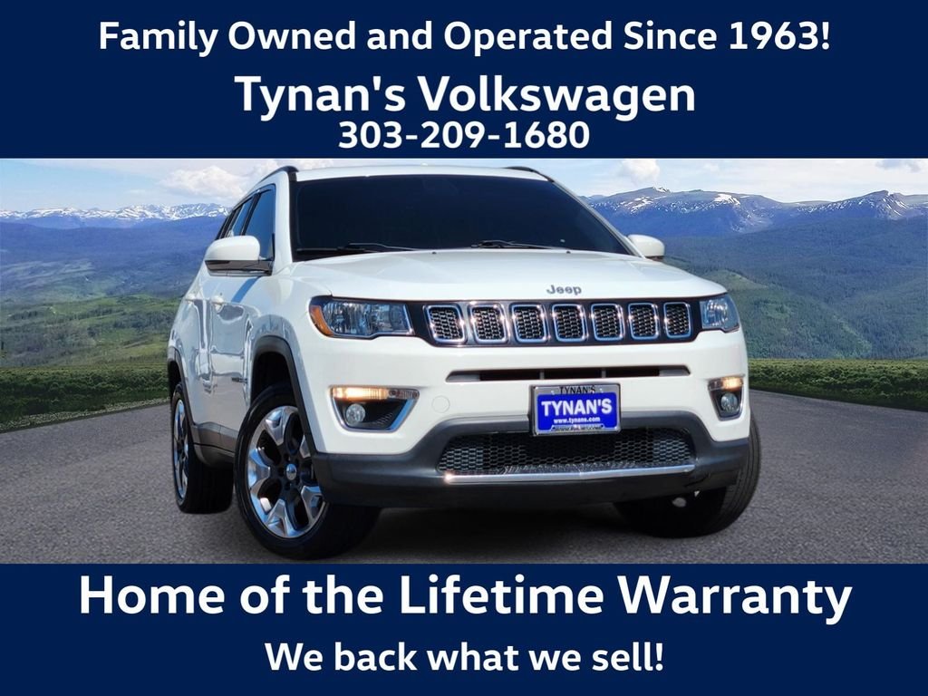 Used 2020 White Jeep Limited image 1