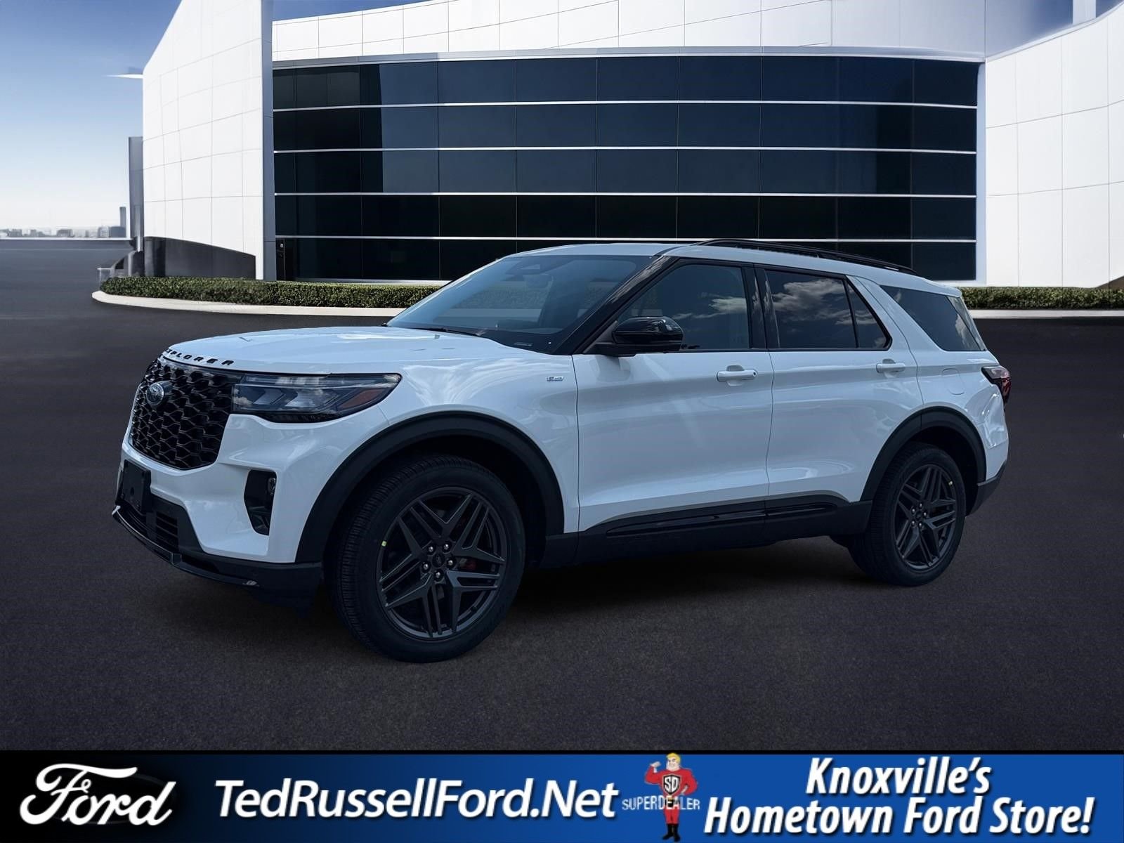 New 2026 Star White Metallic Tri-Coat Ford ST-Line image 1