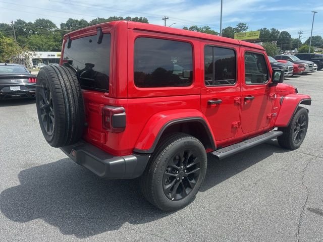 Used 2024 Red Jeep Sahara 4xe image 3