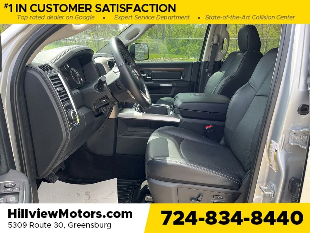 Certified Used 2017 Bright Silver Clearcoat Metallic Ram Laramie image 15
