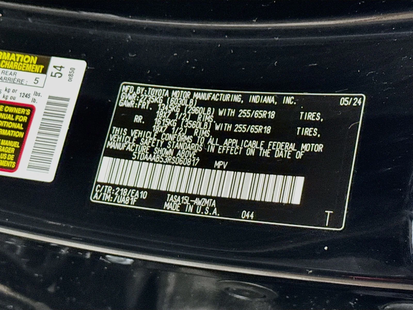 Certified Used 2024 Black Toyota XLE image 22