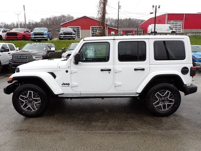 New 2025 Bright White Clear-Coat Exterior Paint Jeep Sahara image 2