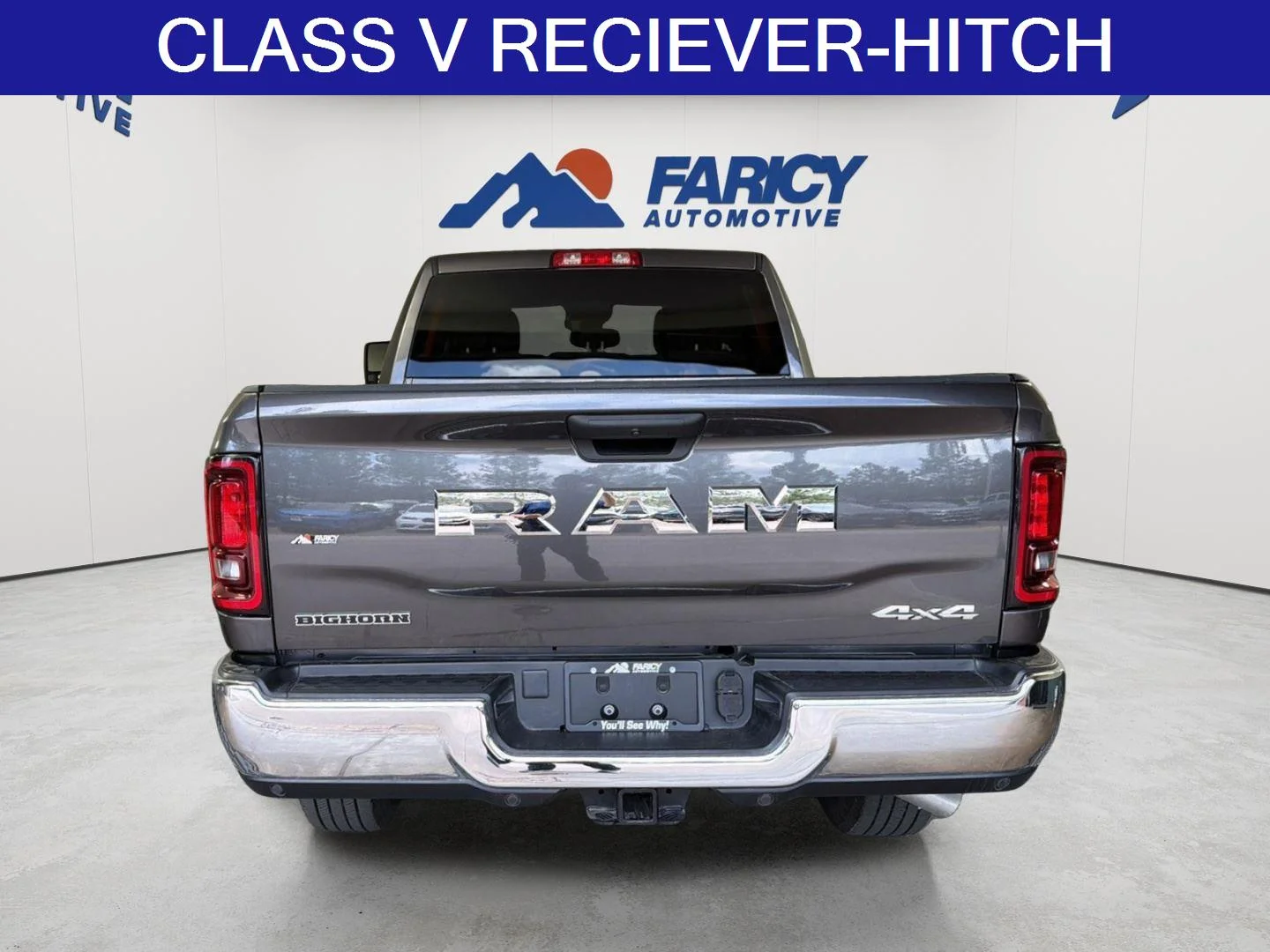 Used 2025 Granite Crystal Metallic Clearcoat Ram Big Horn image 6