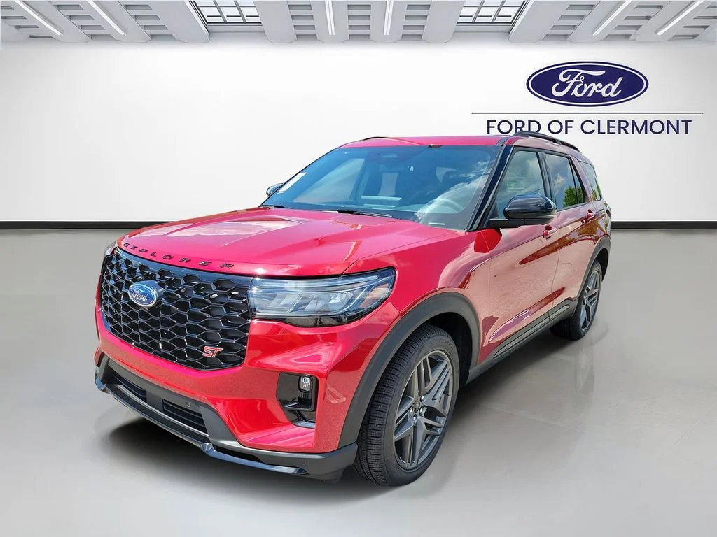 New 2026 Rapid Red Metallic Tinted Clearcoat Ford ST image 2