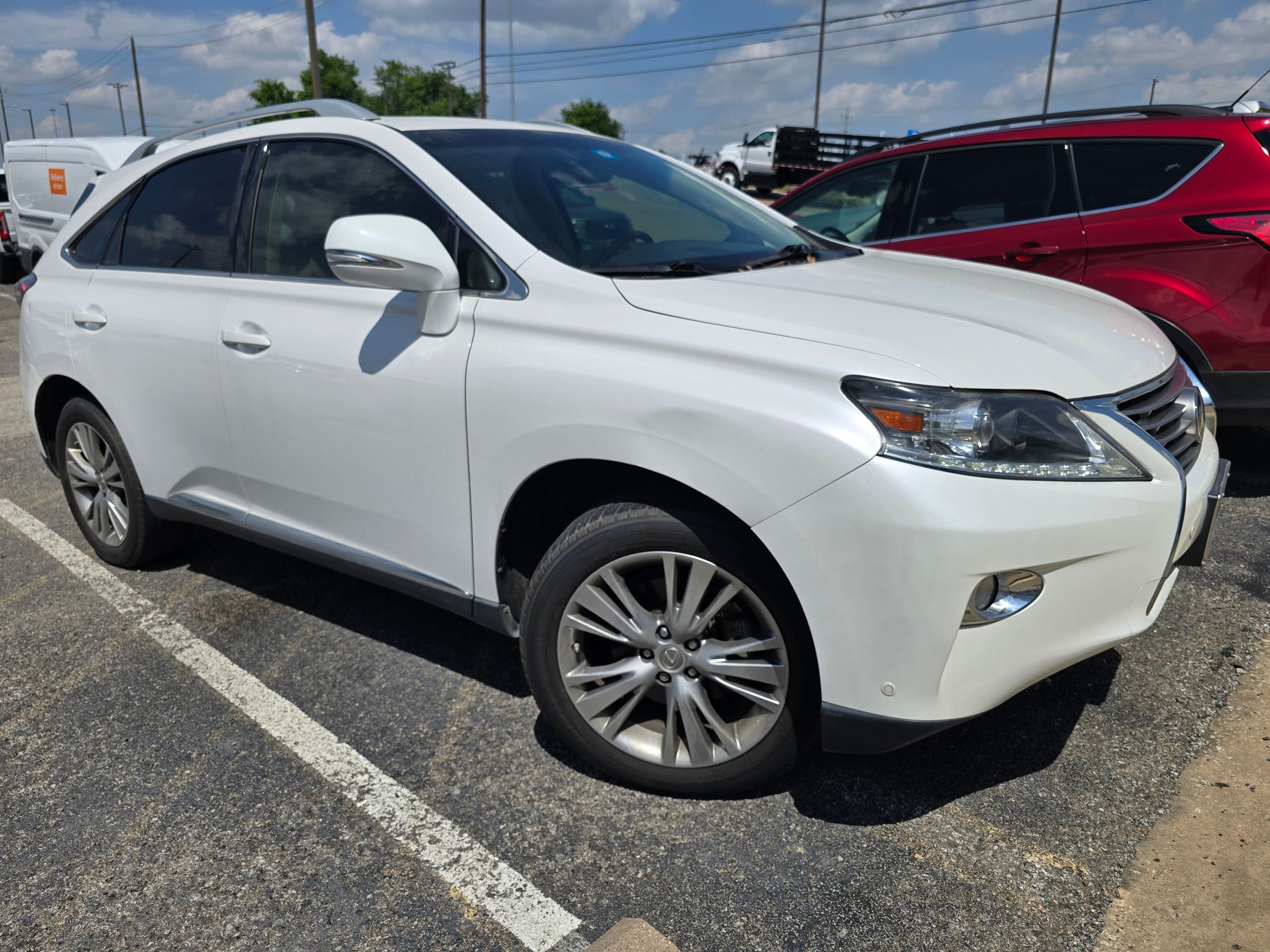 Used 2013 White Lexus 350 image 2