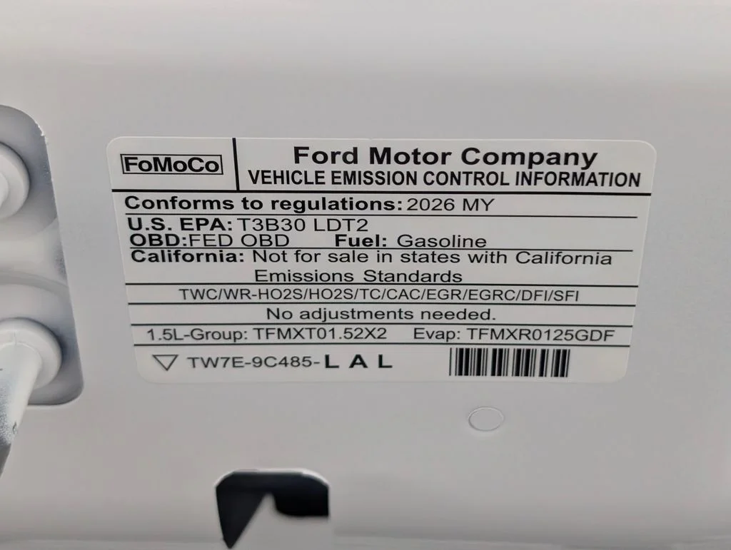 New 2026 Oxford White Ford Big Bend® image 24