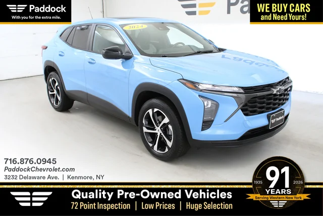 Pre-Owned 2024 Chevrolet Trax 1RS SUV in Kenmore #LL262355